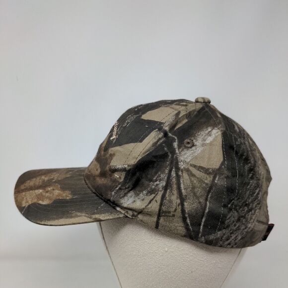 Greg's Taxidermy Strapback Hat Camo One Size Realtree Port Authority - Picture 3 of 7
